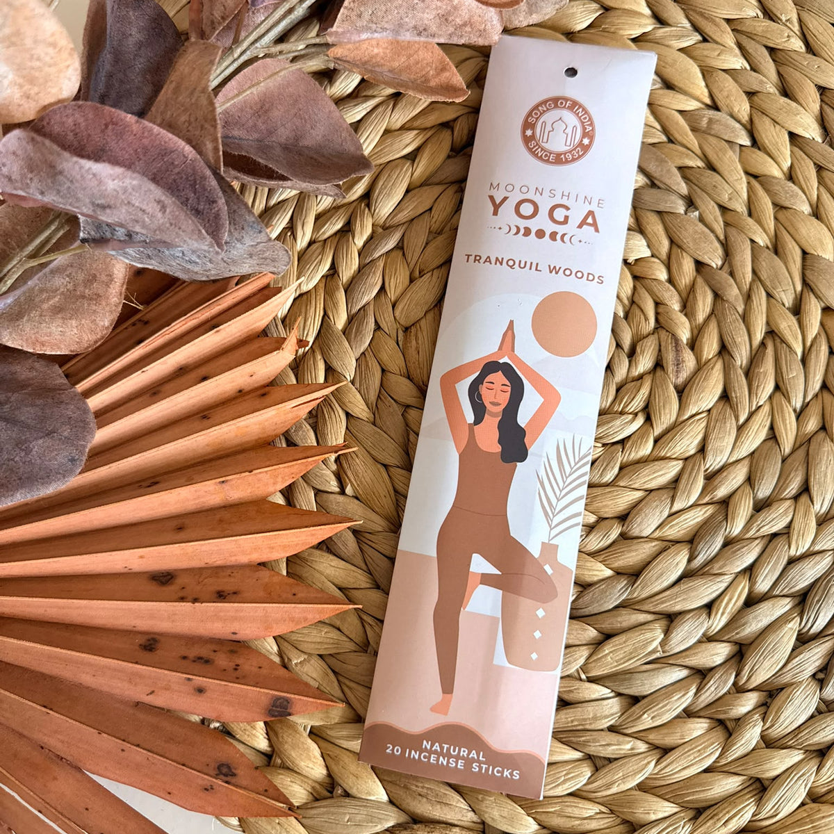 Incenso Moonshine Yoga Boschi Tranquilli (Radicamento e distensione)