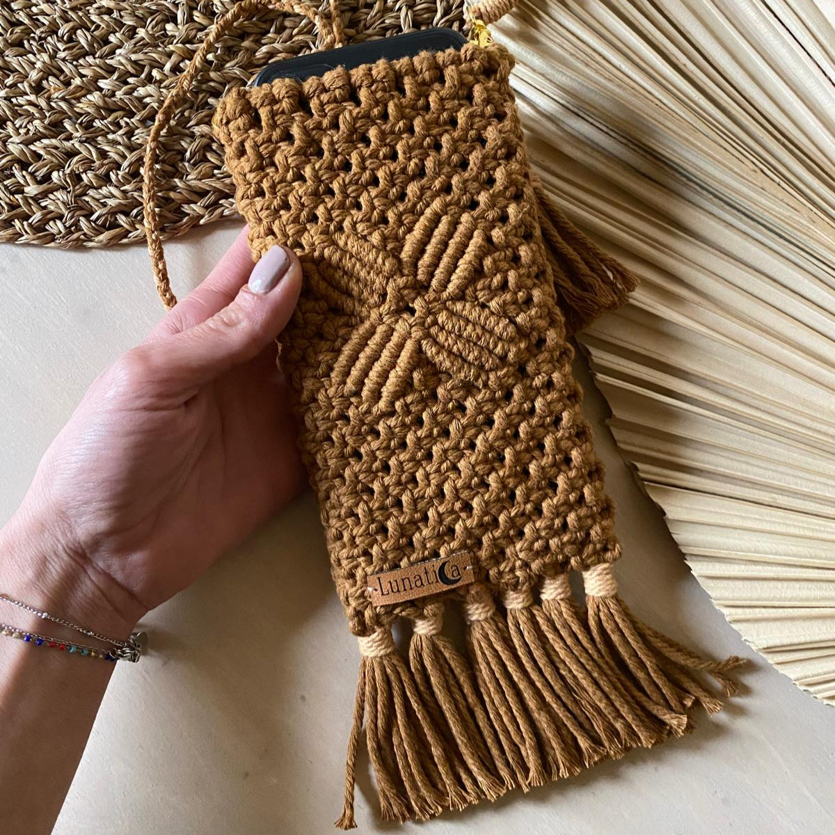 Porta cellulare in macramè 🤩