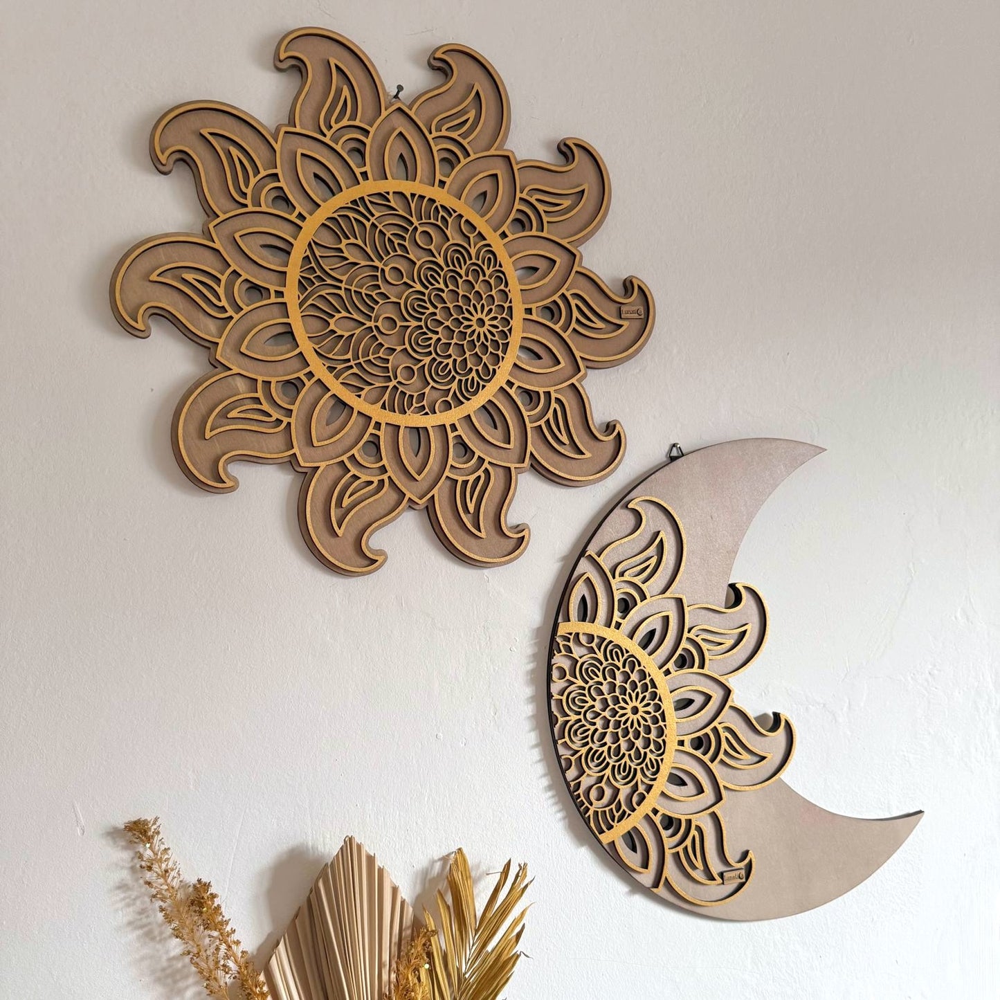 Sole e Luna mandala ☀️🌙