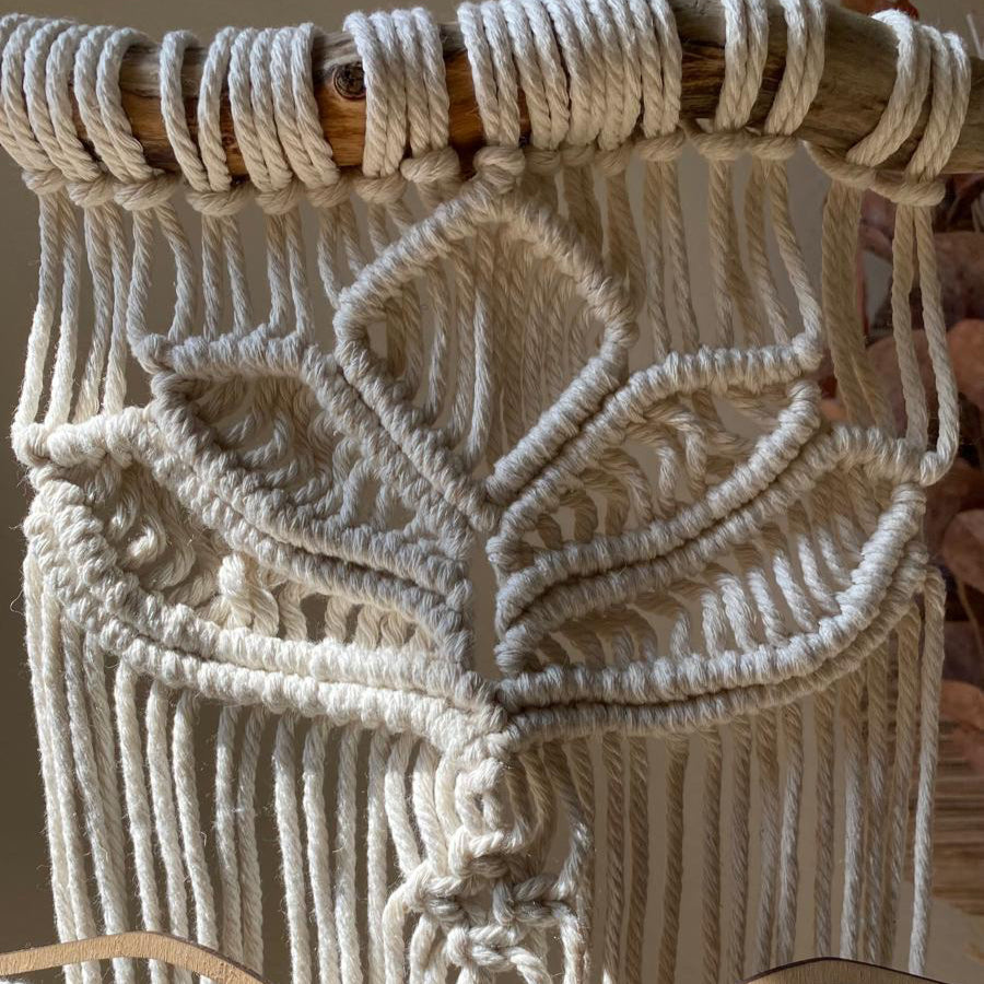 Arazzo macramè angelo custode 🪽