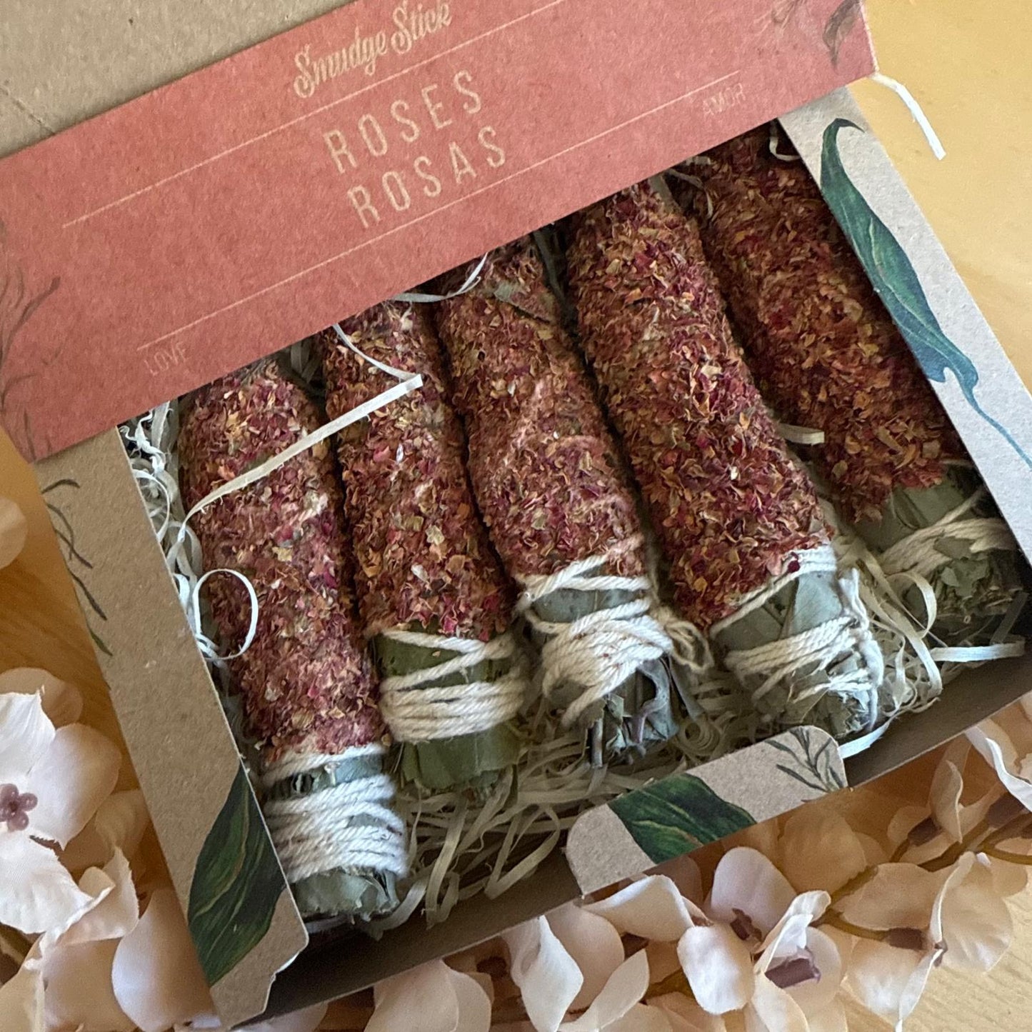 Smudge con petali di rose 🥀
