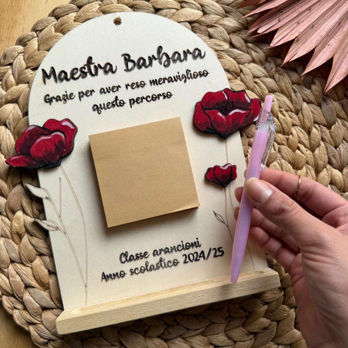 Regalo Maestra-Porta post-it