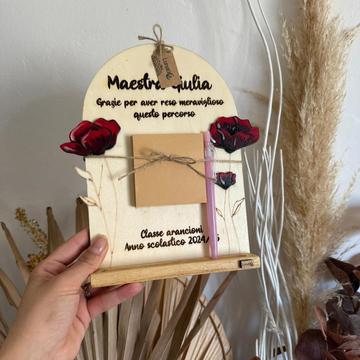 Regalo Maestra-Porta post-it