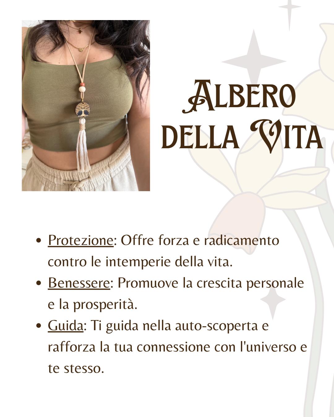 Collana con simbolo di protezione 🪬