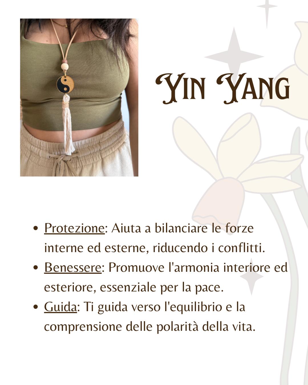 Collana con simbolo di protezione 🪬