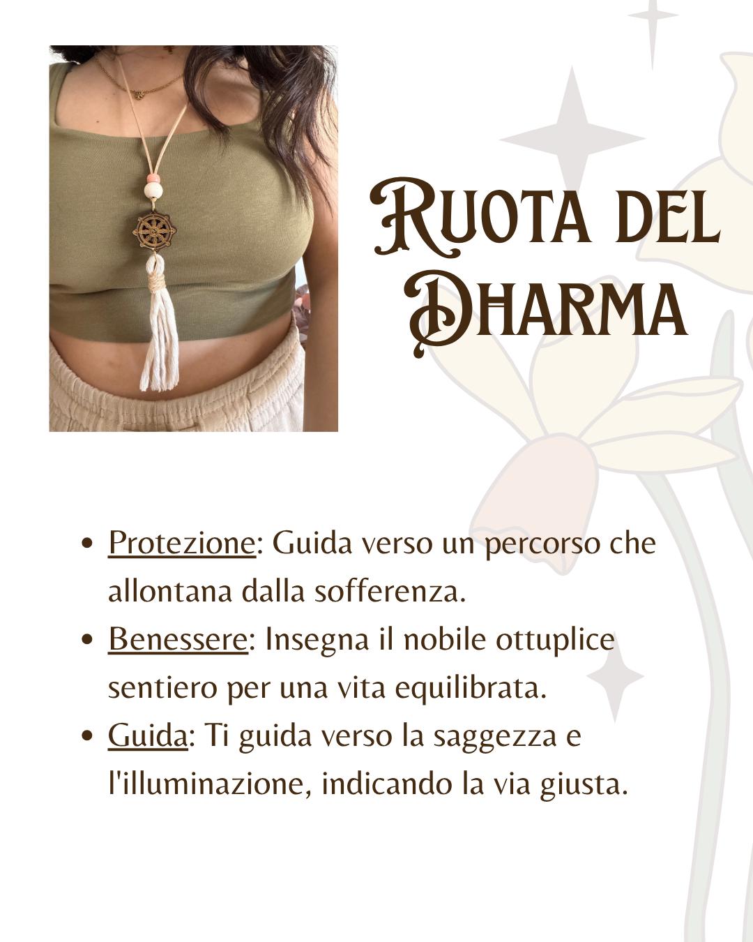 Collana con simbolo di protezione 🪬