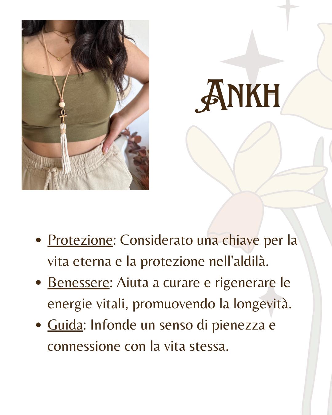 Collana con simbolo di protezione 🪬