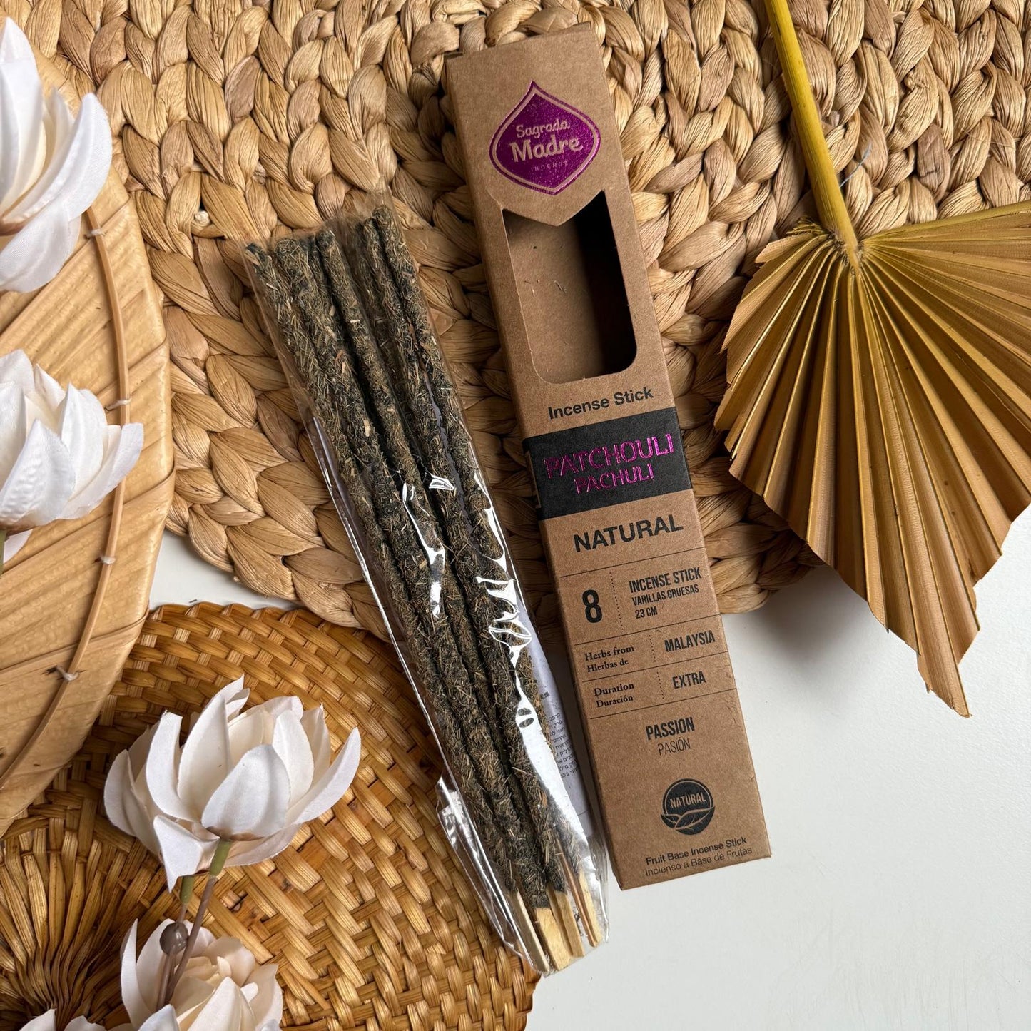 Sagrada Madre Incenso Naturale Patchouli.