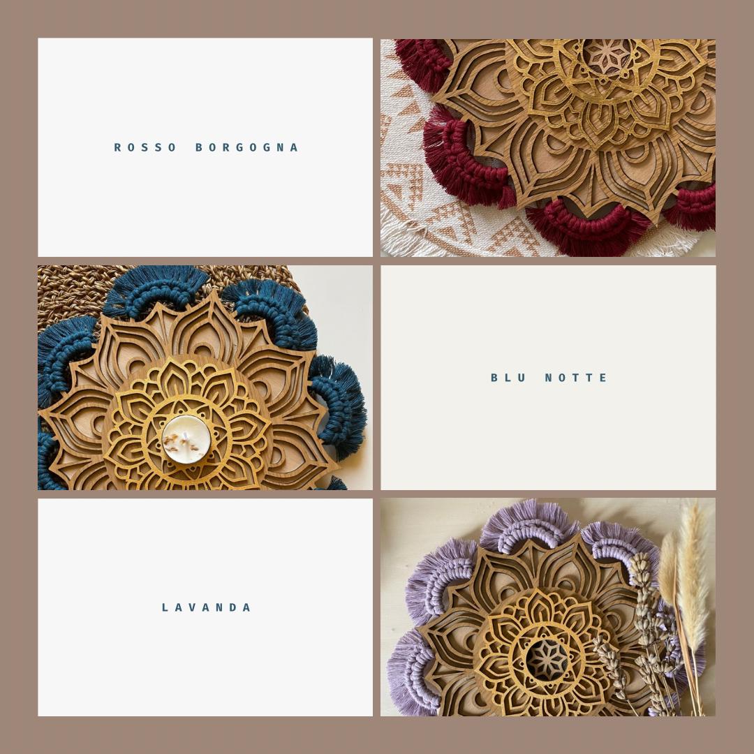 Mandala da parete colori vibranti ✨ (+12 varianti colore)