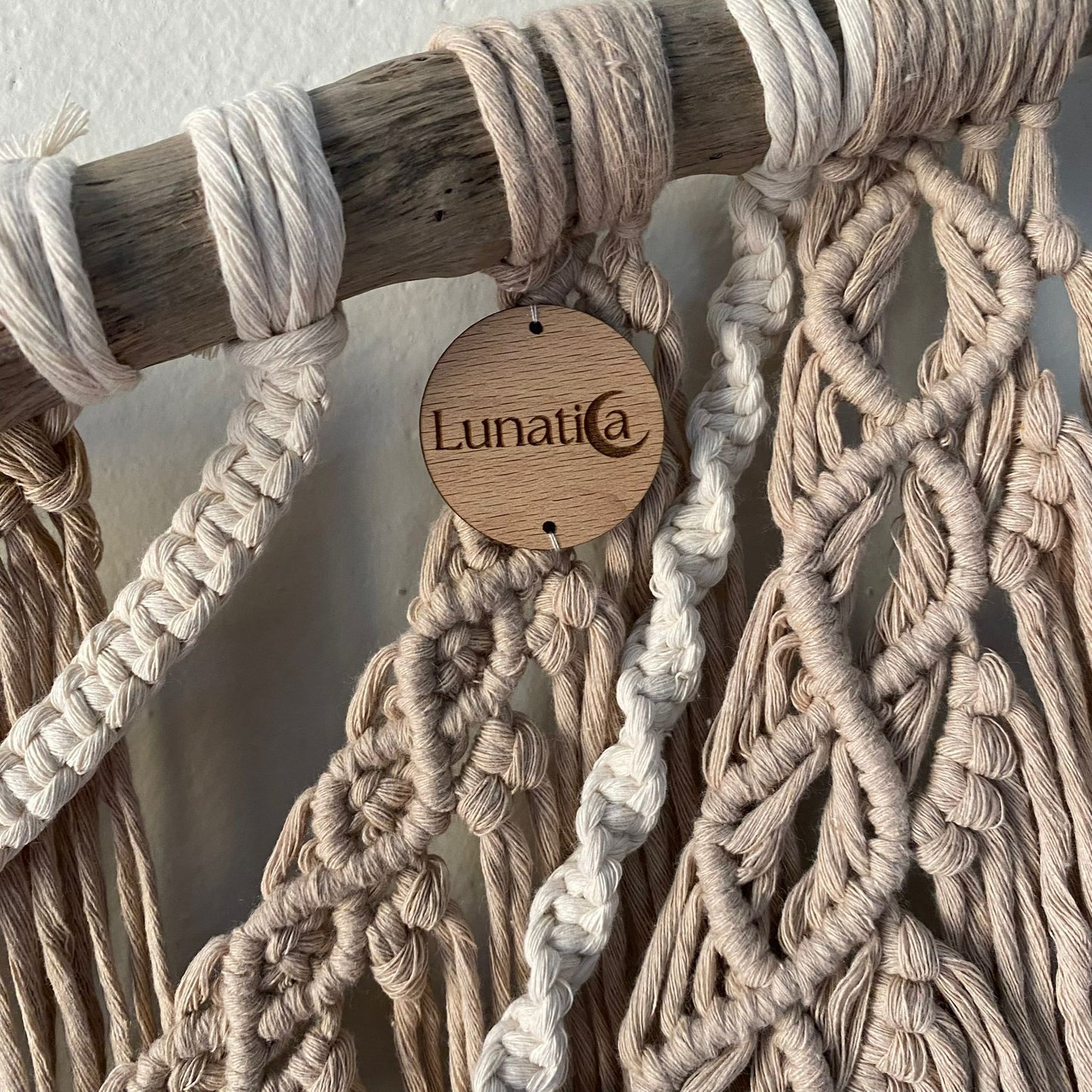 Arazzo macramè mezzaluna 🌙