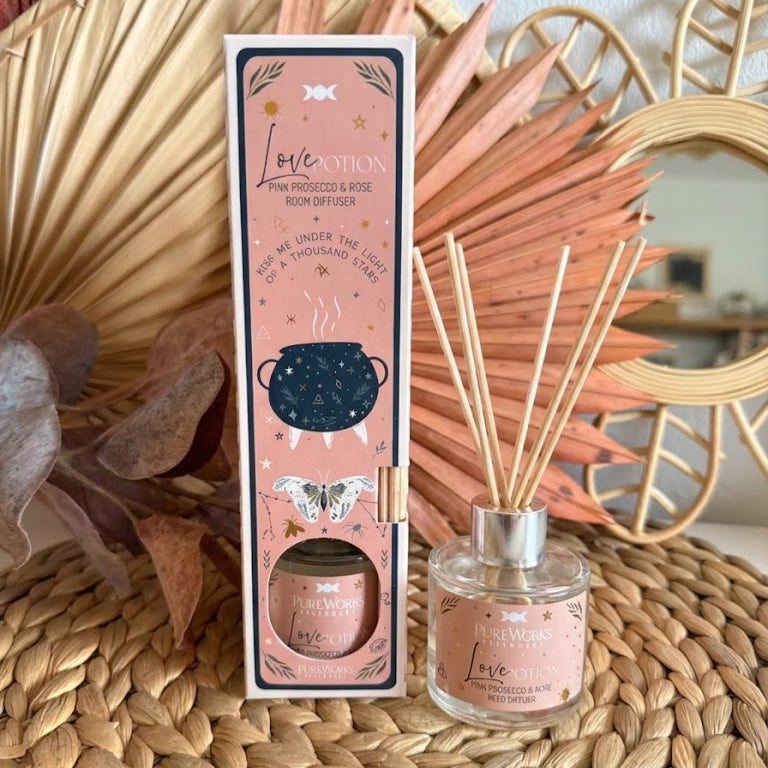 Diffusore a bastoncini "Pozione d'amore"