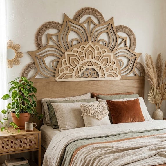 Mandala da testata per camera da letto 💛