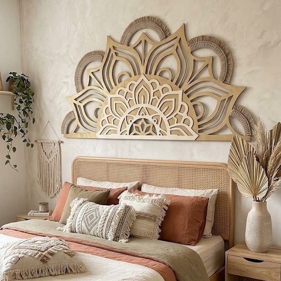 Mandala da testata per camera da letto 💛