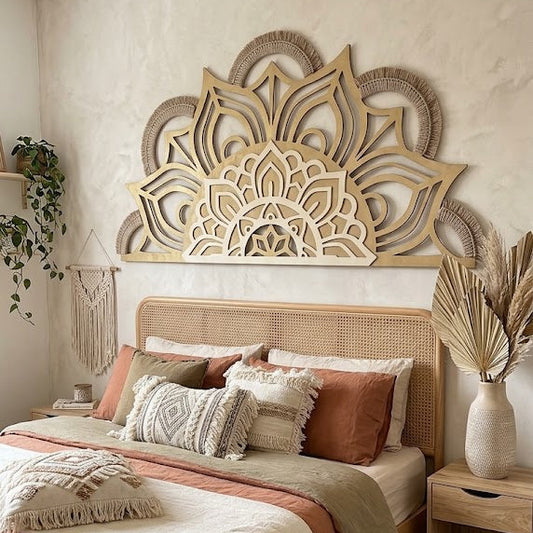 Mandala da testata per camera da letto 💛
