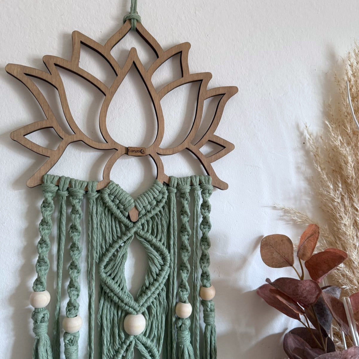 Fiore di loto verde salvia 🌱