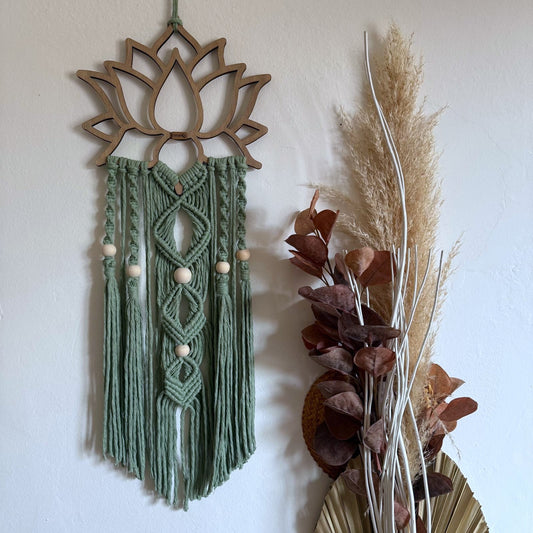 Fiore di loto verde salvia 🌱