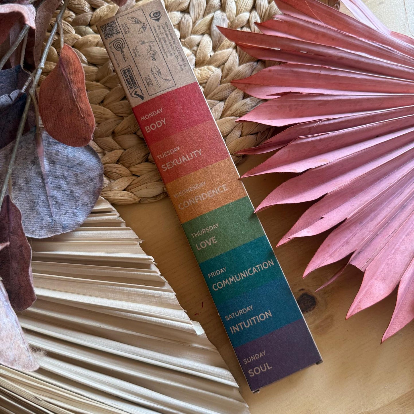 Incenso 7 Giorni di Rinnovamento ✨ 7 fragranze 🧘🏻‍♀️