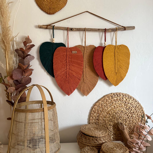 Foglie macramè autumn love 🍂🍁