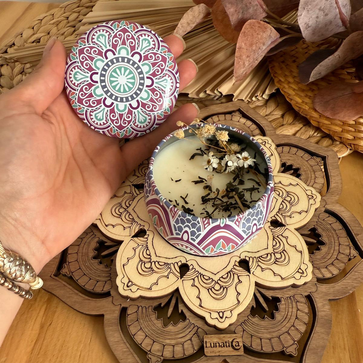 Mandala Porta candela 🕯️ Limited edition (+7 varianti)