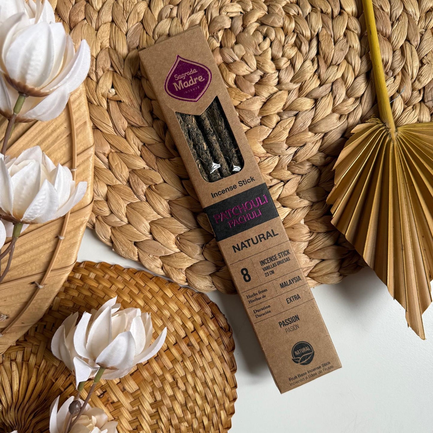 Sagrada Madre Incenso Naturale Patchouli.