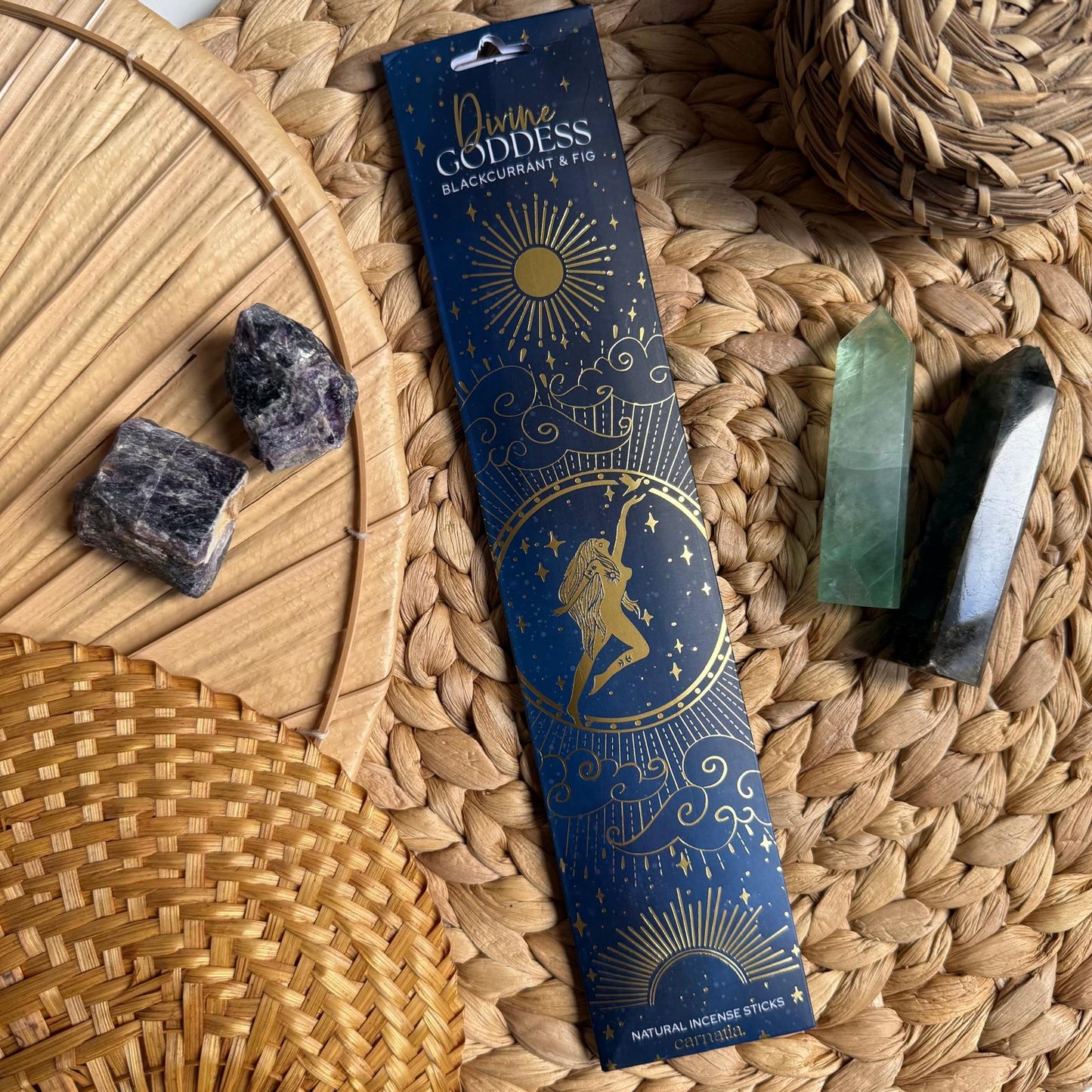 Incenso Cosmic Bloom 🪐 Ribes nero e Fico (Dea Divina)