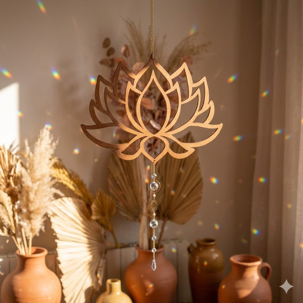 Fiore di Loto Cristalli di luce ✨